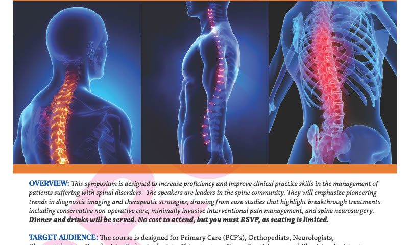 SPINE CARE SYMPOSIUM Flyer1024 1