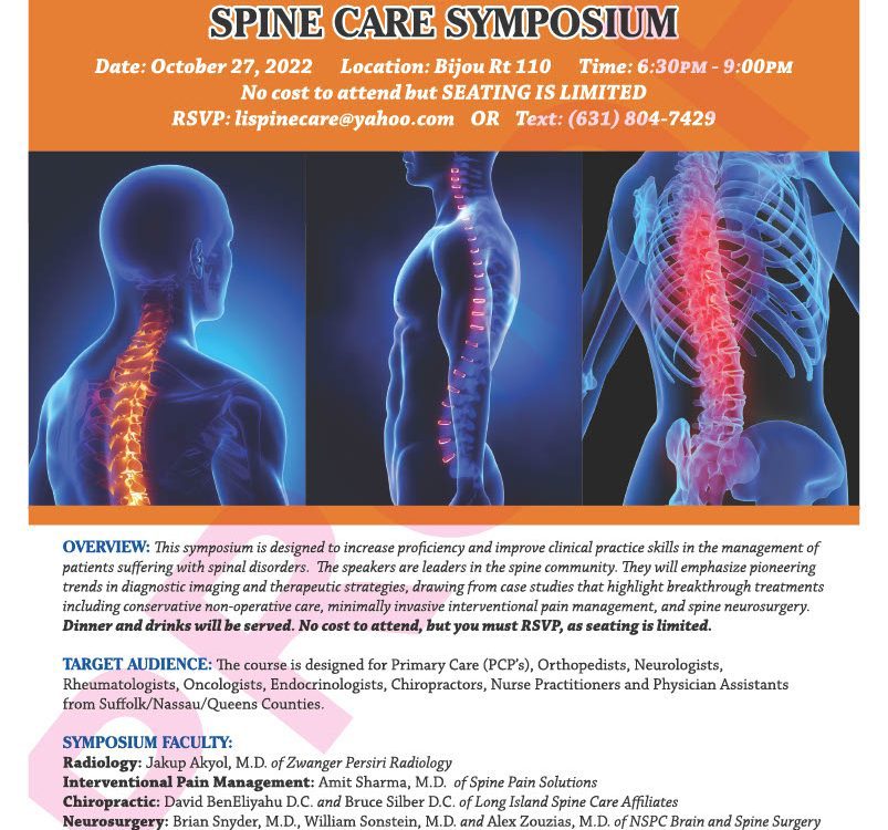 SPINE CARE SYMPOSIUM Flyer1024 1